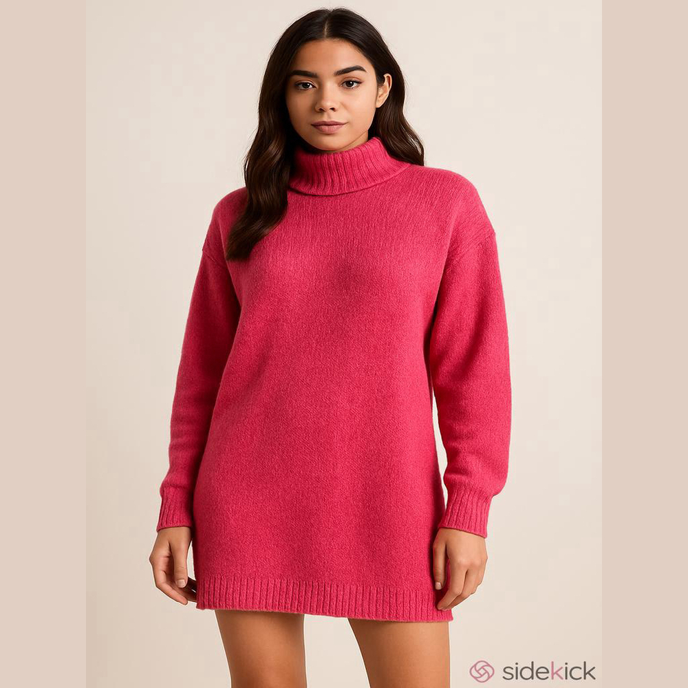 Show Me Your Mumu Pink Sweater Dress XL NWT